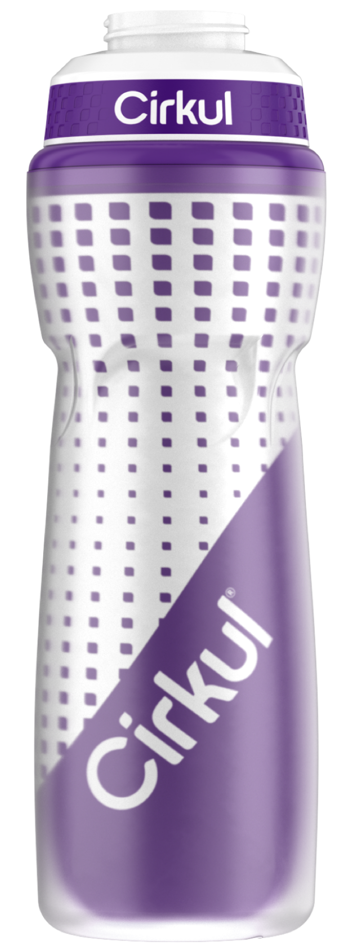 22oz. Insulated Squeeze Plastic Bottle & Sport Lid (XBY2)