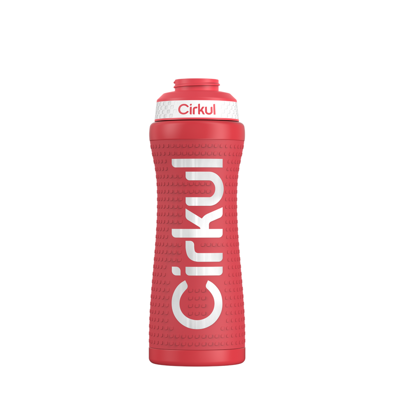 22oz. Grip Stainless Steel Bottle & Sport Lid (E7WU)