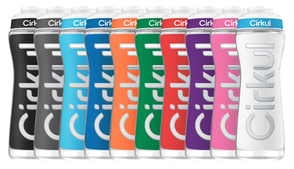 22oz. Grip Squeeze Plastic Bottle & Sport Lid (VVQD)