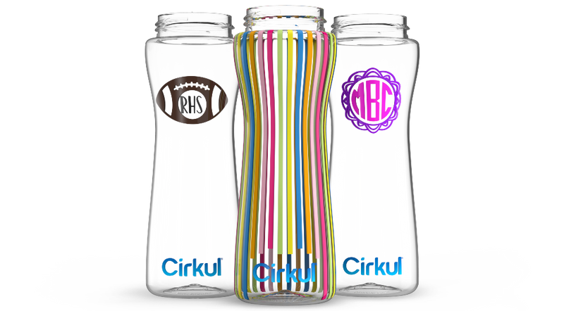 Custom 22oz. Plastic Bottle & Comfort Grip Lid (97ZN)