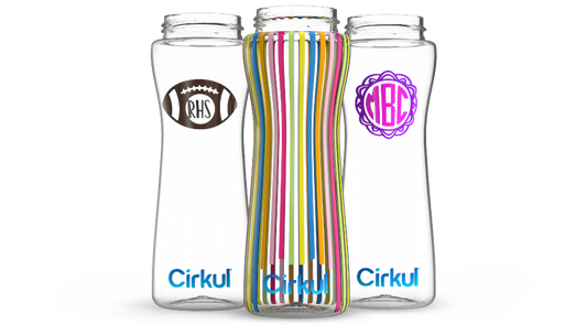 Custom 22oz. Plastic Bottle & Comfort Grip Lid (97ZN)