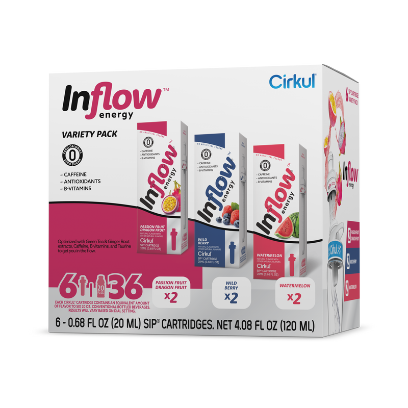 Inflow Energy® 6-Pack Variety Pack (U4P5)