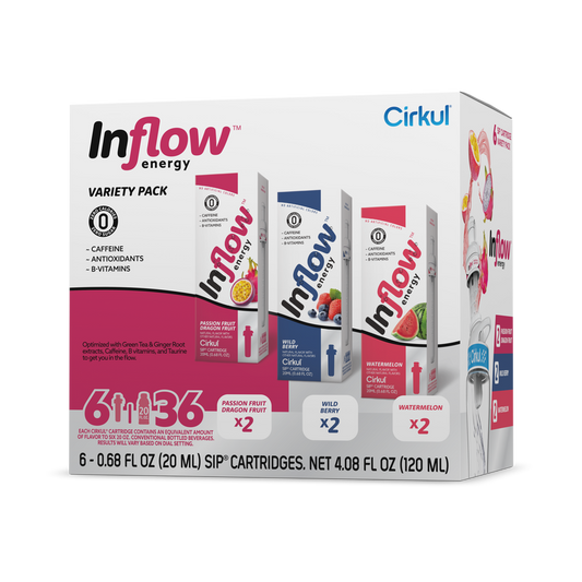 Inflow Energy® 6-Pack Variety Pack (U4P5)