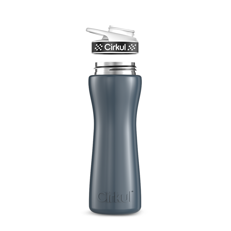 22oz. Stainless Steel Bottle & Comfort Grip Lid (LYJ8)