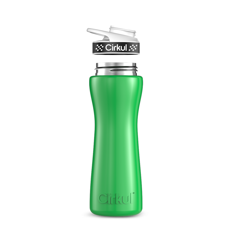 22oz. Stainless Steel Bottle & Comfort Grip Lid (LYJ8)