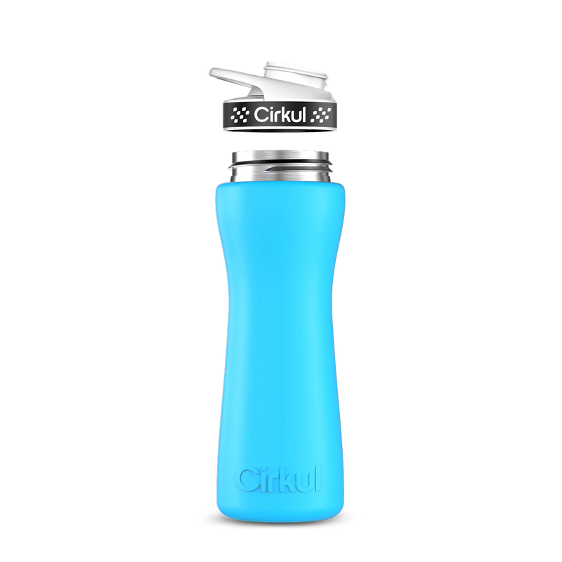 22oz. Stainless Steel Bottle & Comfort Grip Lid (LYJ8)