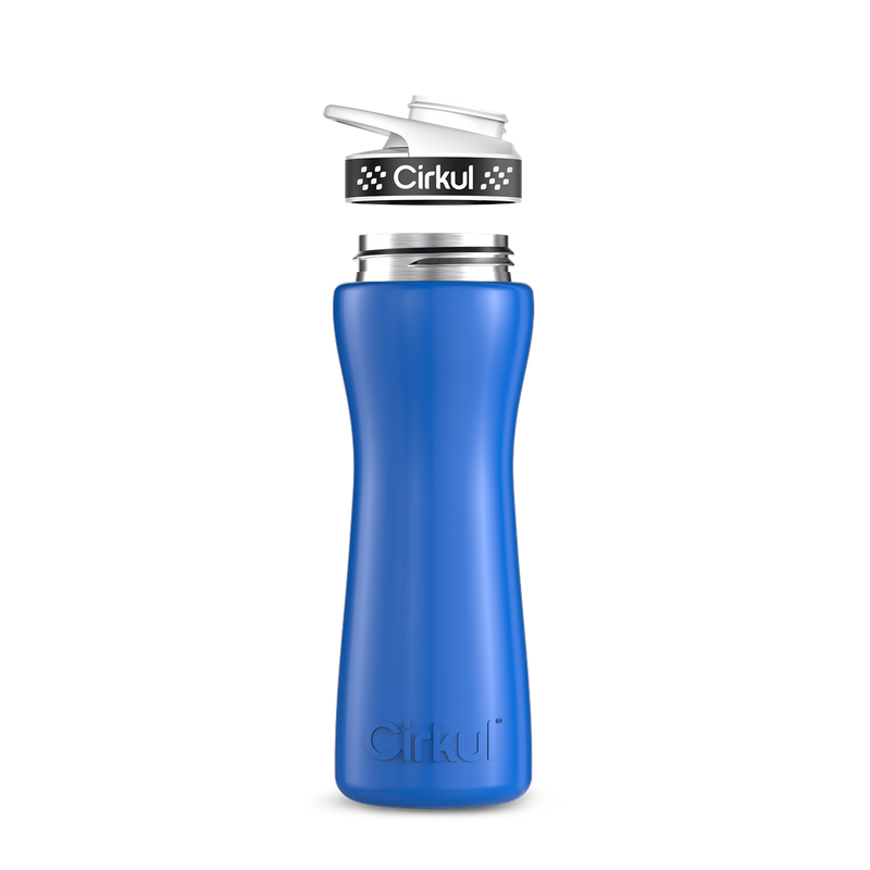 22oz. Stainless Steel Bottle & Comfort Grip Lid (LYJ8)