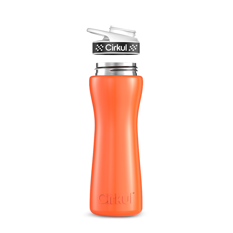 22oz. Stainless Steel Bottle & Comfort Grip Lid (LYJ8)