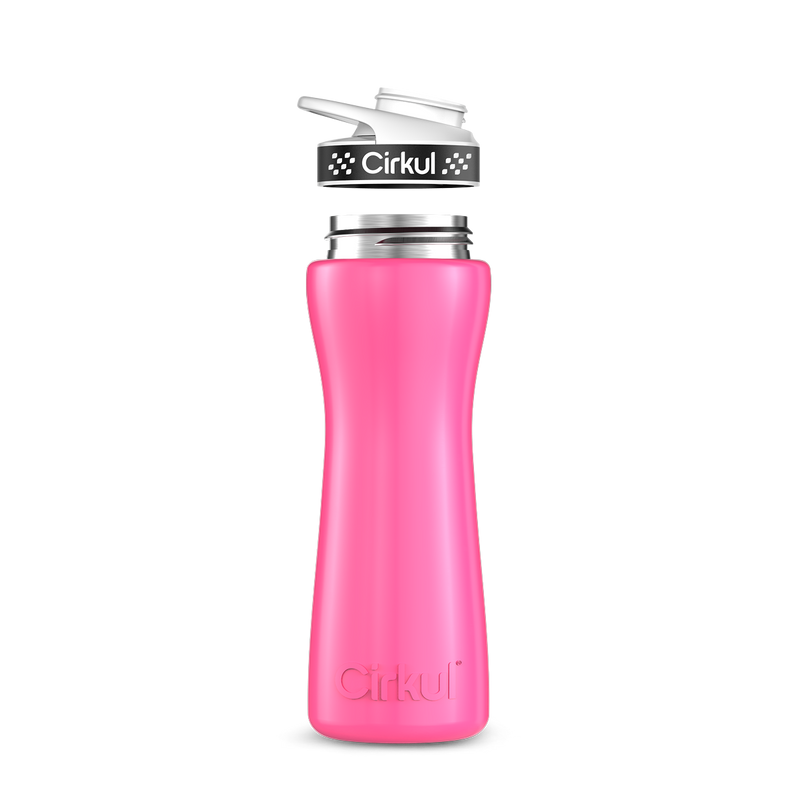 22oz. Stainless Steel Bottle & Comfort Grip Lid (LYJ8)