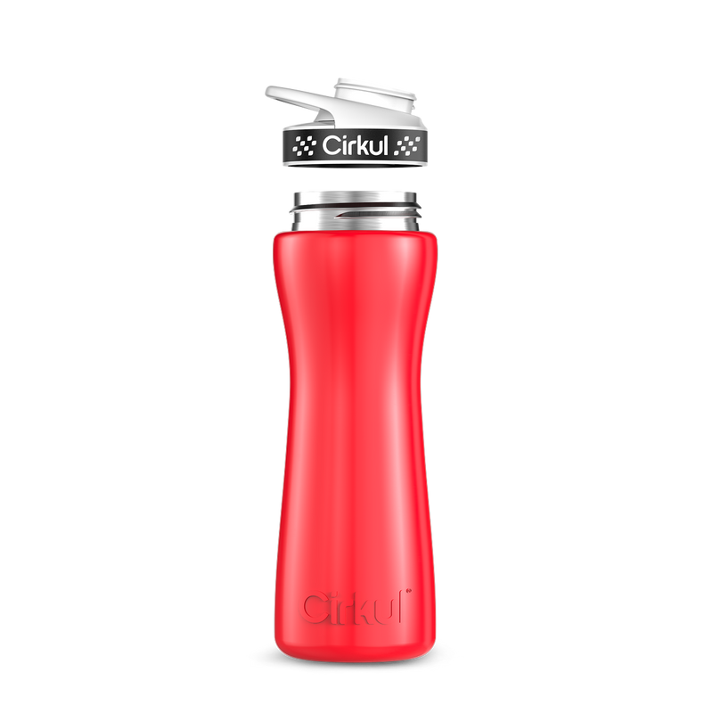 22oz. Stainless Steel Bottle & Comfort Grip Lid (LYJ8)