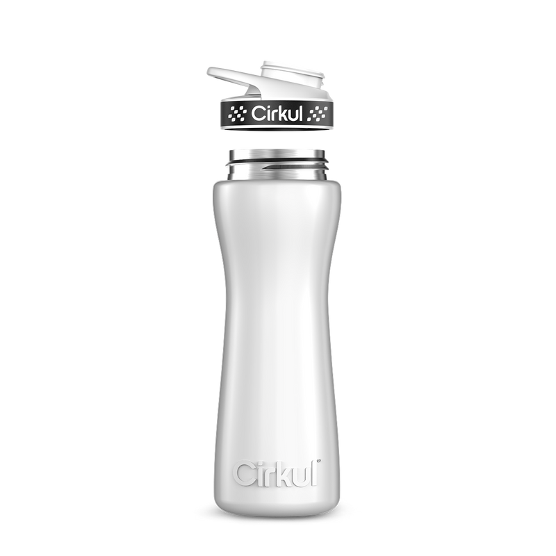 22oz. Stainless Steel Bottle & Comfort Grip Lid (LYJ8)