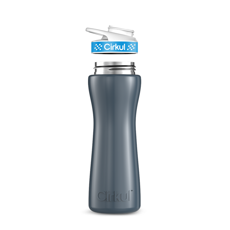 22oz. Stainless Steel Bottle & Comfort Grip Lid (LYJ8)