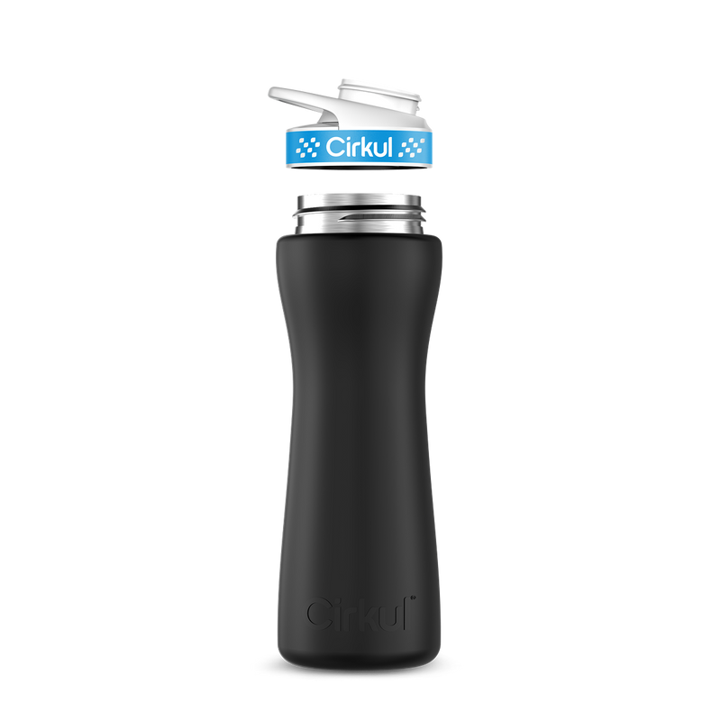 22oz. Stainless Steel Bottle & Comfort Grip Lid (LYJ8)