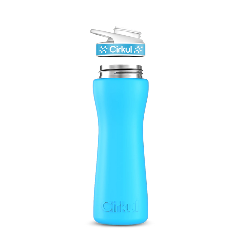 22oz. Stainless Steel Bottle & Comfort Grip Lid (LYJ8)