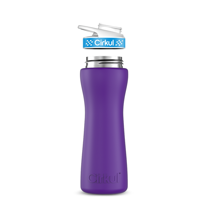 22oz. Stainless Steel Bottle & Comfort Grip Lid (LYJ8)