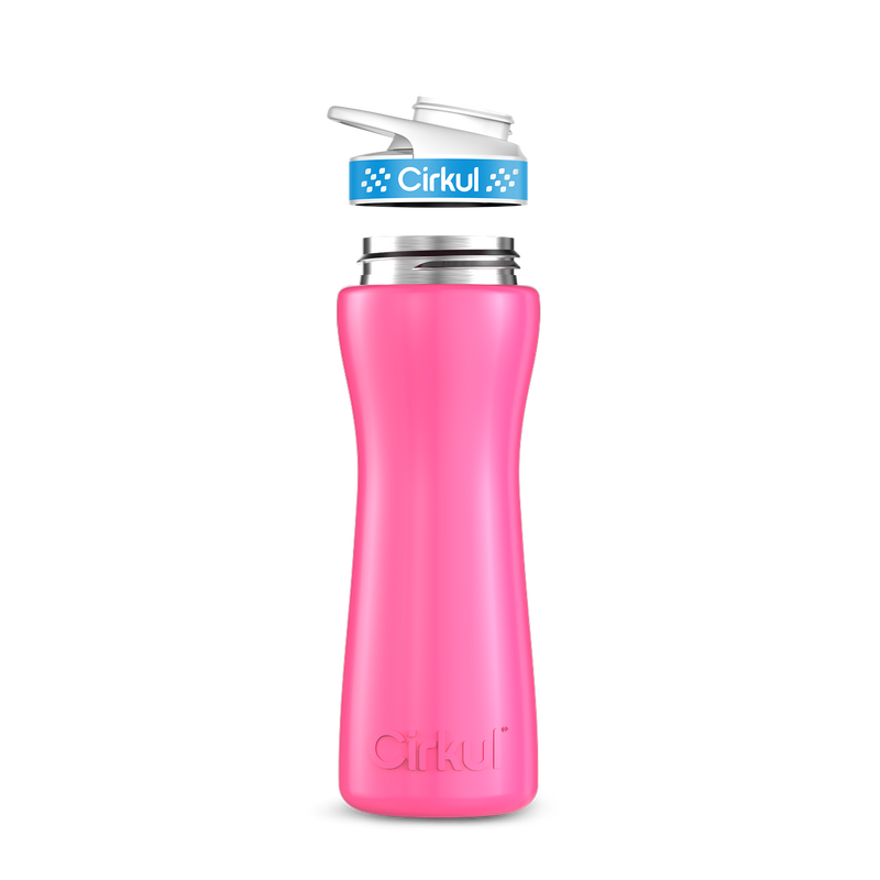 22oz. Stainless Steel Bottle & Comfort Grip Lid (LYJ8)