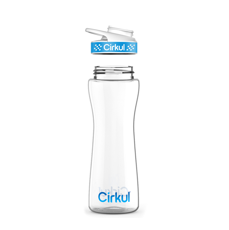 22oz. Plastic Bottle & Comfort Grip Lid (GUNX)