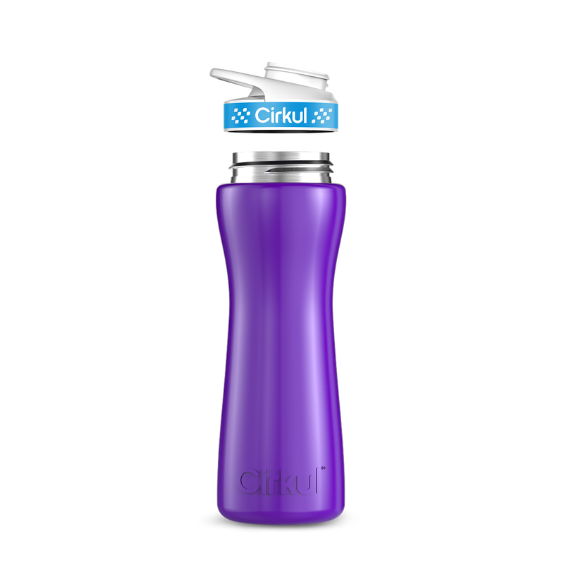 22oz. Stainless Steel Bottle & Comfort Grip Lid (LYJ8)