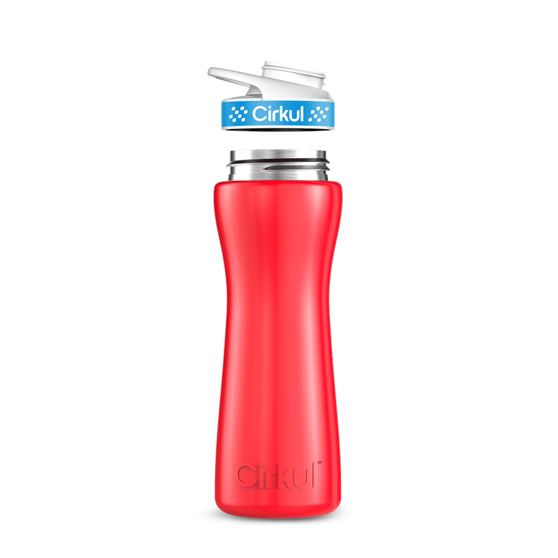 22oz. Stainless Steel Bottle & Comfort Grip Lid (LYJ8)