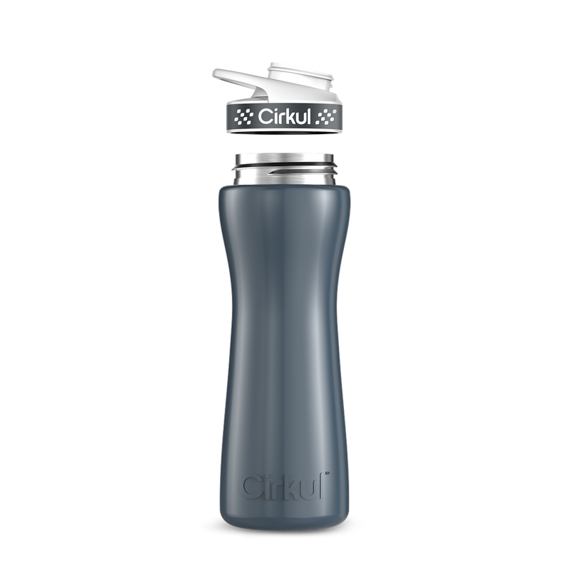 22oz. Stainless Steel Bottle & Comfort Grip Lid (LYJ8)