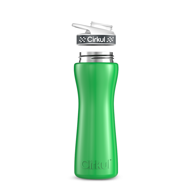 22oz. Stainless Steel Bottle & Comfort Grip Lid (LYJ8)
