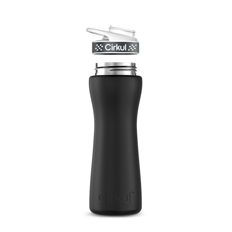 22oz. Stainless Steel Bottle & Comfort Grip Lid (LYJ8)