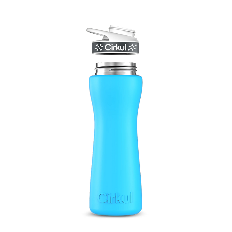 22oz. Stainless Steel Bottle & Comfort Grip Lid (LYJ8)