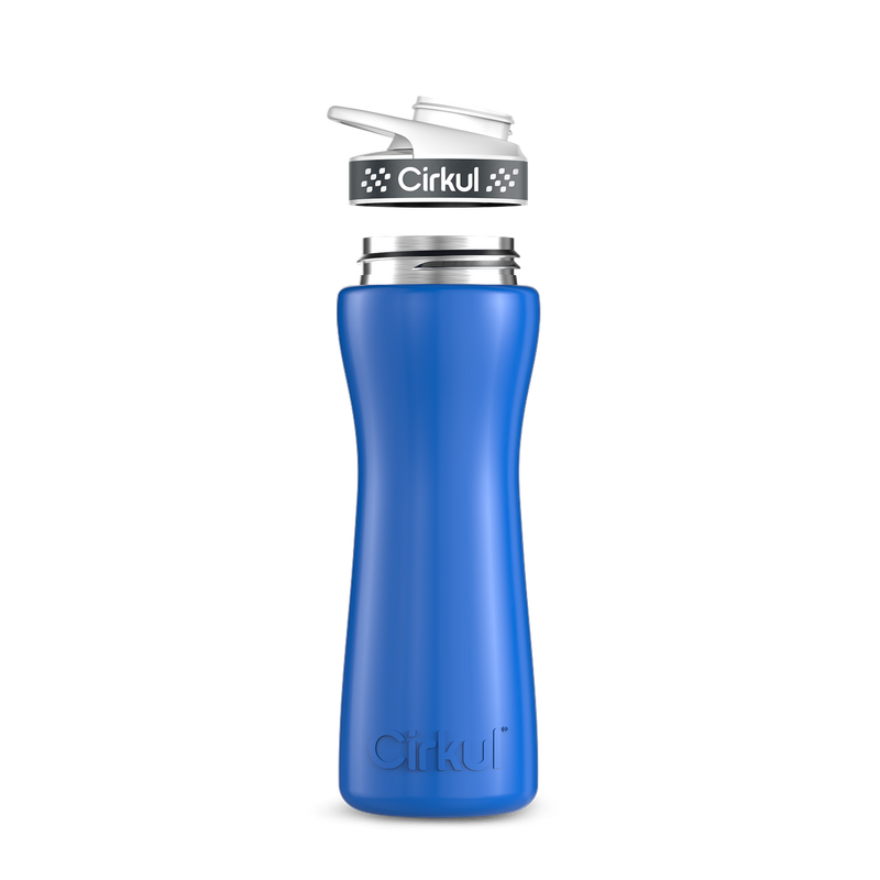 22oz. Stainless Steel Bottle & Comfort Grip Lid (LYJ8)