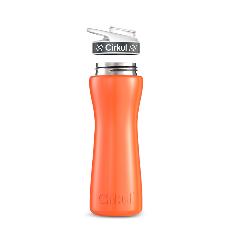 22oz. Stainless Steel Bottle & Comfort Grip Lid (LYJ8)