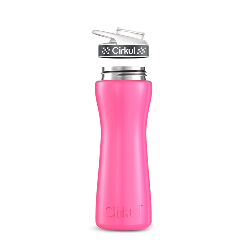 22oz. Stainless Steel Bottle & Comfort Grip Lid (LYJ8)