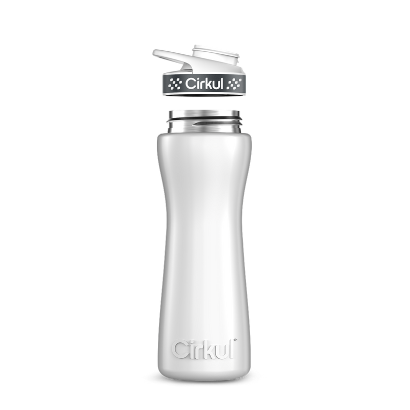 22oz. Stainless Steel Bottle & Comfort Grip Lid (LYJ8)