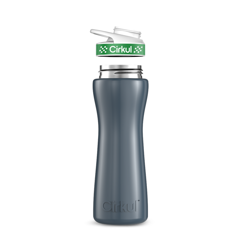 22oz. Stainless Steel Bottle & Comfort Grip Lid (LYJ8)