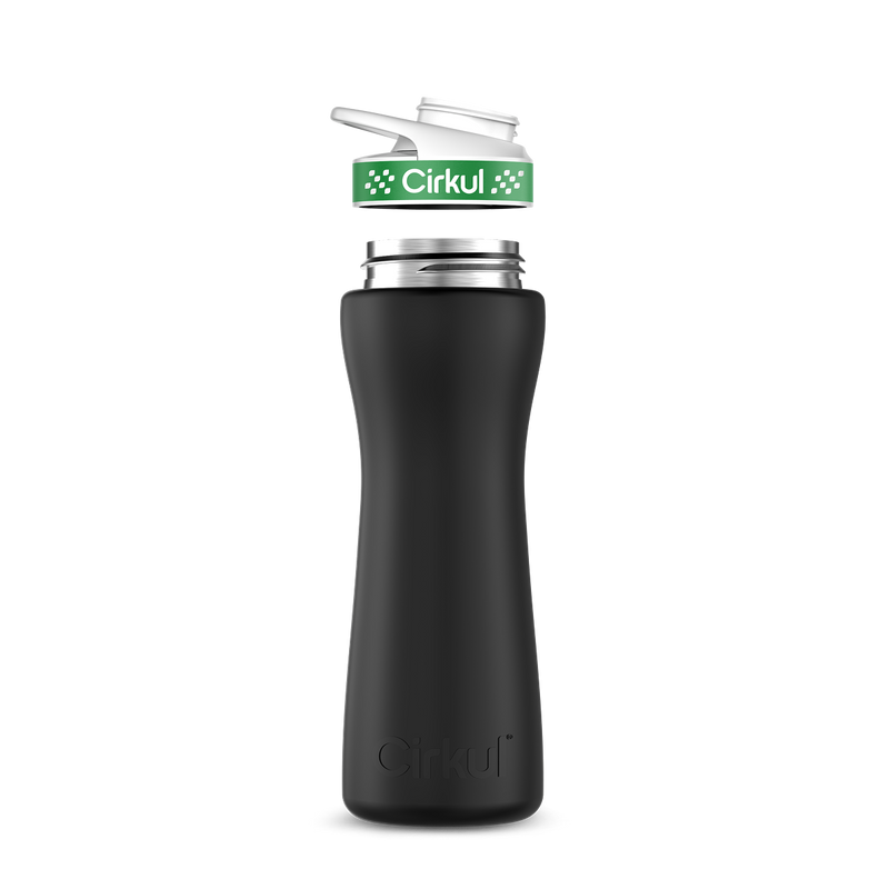 22oz. Stainless Steel Bottle & Comfort Grip Lid (LYJ8)