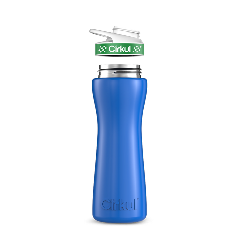 22oz. Stainless Steel Bottle & Comfort Grip Lid (LYJ8)