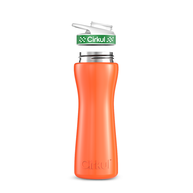 22oz. Stainless Steel Bottle & Comfort Grip Lid (LYJ8)