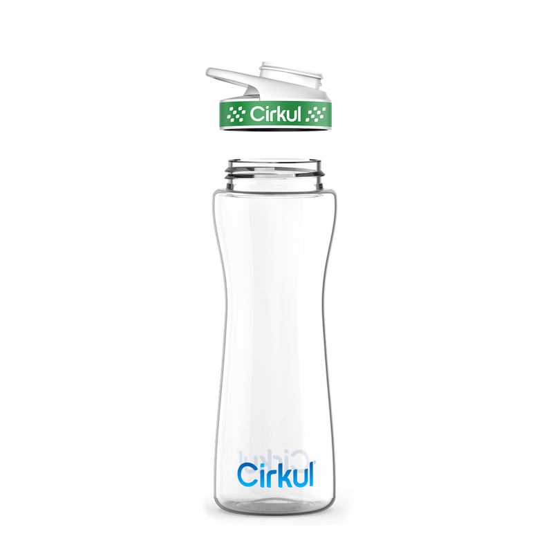 22oz. Plastic Bottle & Comfort Grip Lid (GUNX)