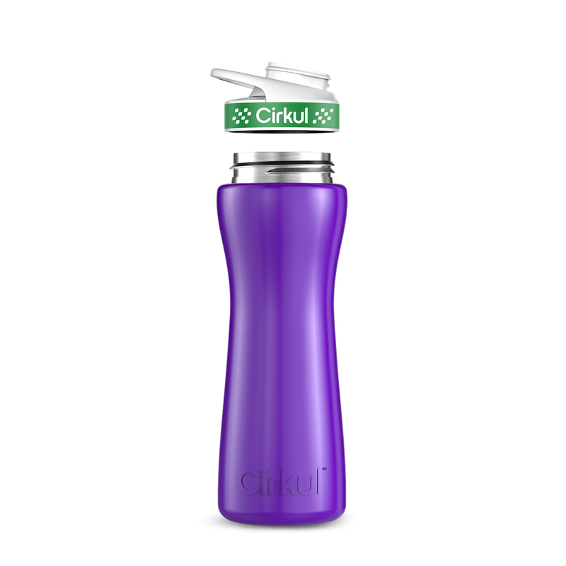 22oz. Stainless Steel Bottle & Comfort Grip Lid (LYJ8)