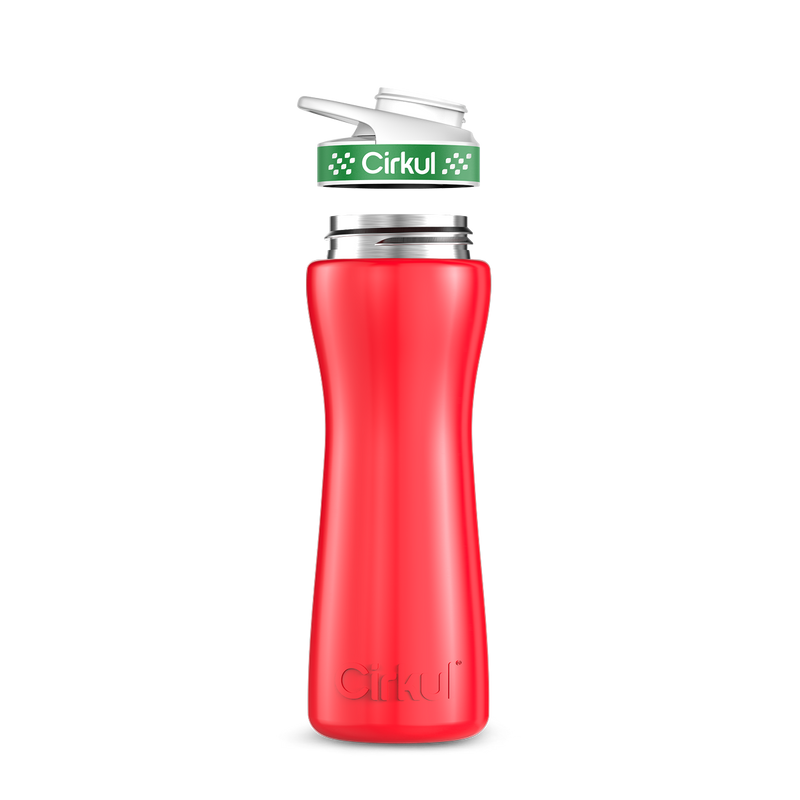 22oz. Stainless Steel Bottle & Comfort Grip Lid (LYJ8)