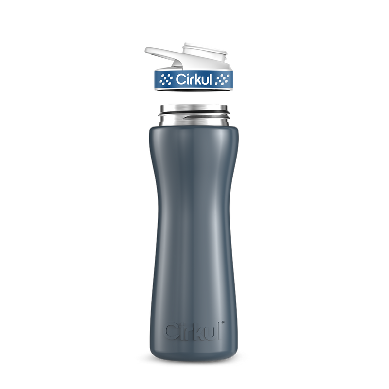 22oz. Stainless Steel Bottle & Comfort Grip Lid (LYJ8)