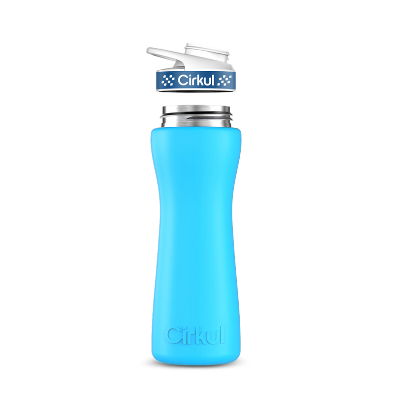 22oz. Stainless Steel Bottle & Comfort Grip Lid (LYJ8)