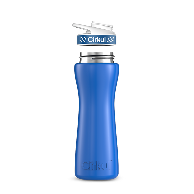 22oz. Stainless Steel Bottle & Comfort Grip Lid (LYJ8)
