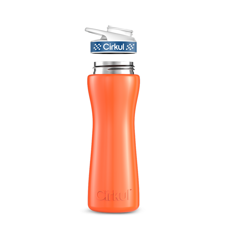 22oz. Stainless Steel Bottle & Comfort Grip Lid (LYJ8)