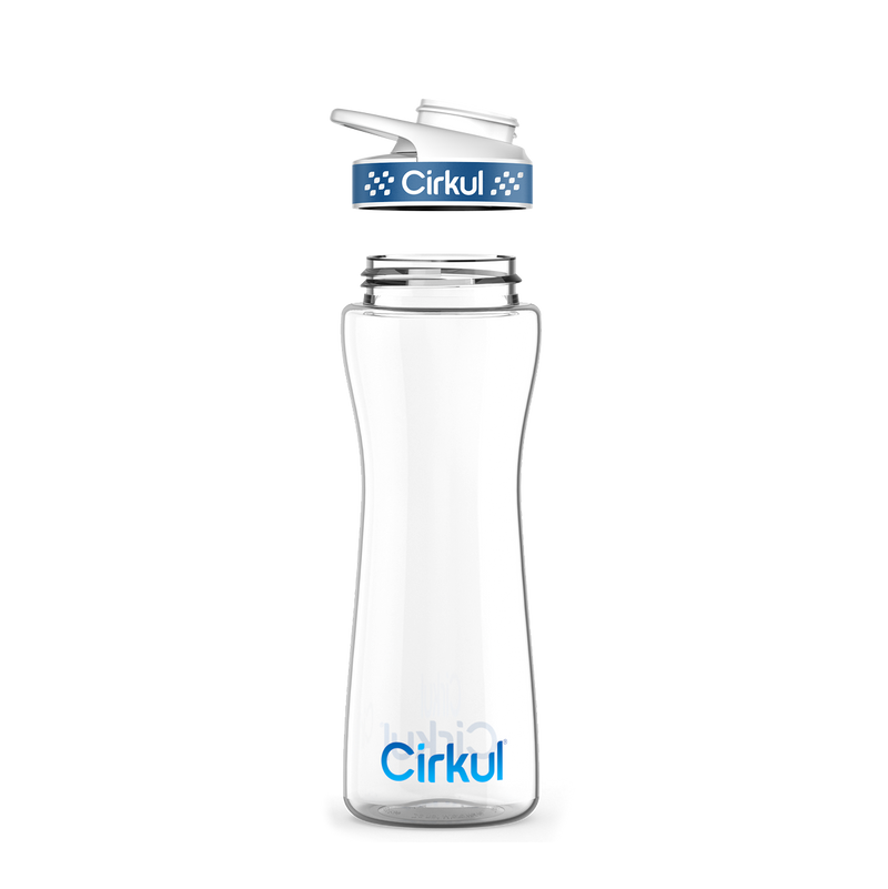 22oz. Plastic Bottle & Comfort Grip Lid (GUNX)
