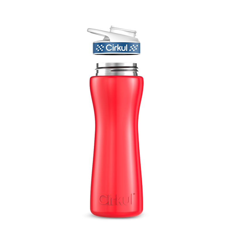 22oz. Stainless Steel Bottle & Comfort Grip Lid (LYJ8)