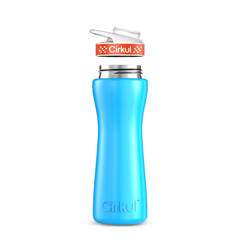 22oz. Stainless Steel Bottle & Comfort Grip Lid (LYJ8)