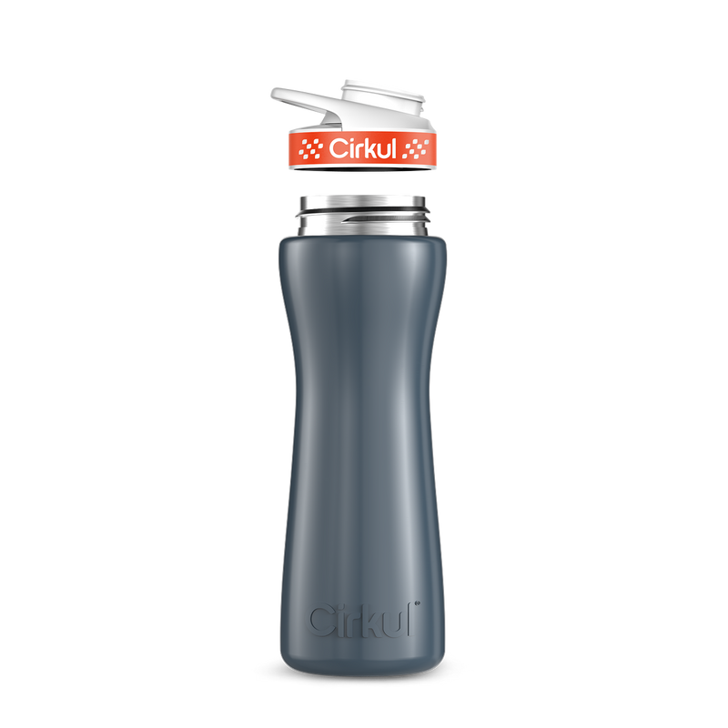 22oz. Stainless Steel Bottle & Comfort Grip Lid (LYJ8)