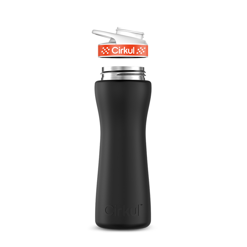 22oz. Stainless Steel Bottle & Comfort Grip Lid (LYJ8)