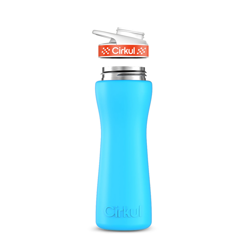 22oz. Stainless Steel Bottle & Comfort Grip Lid (LYJ8)