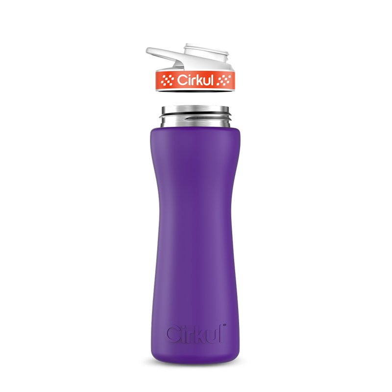 22oz. Stainless Steel Bottle & Comfort Grip Lid (LYJ8)