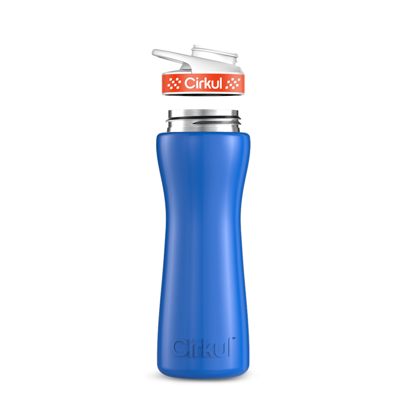 22oz. Stainless Steel Bottle & Comfort Grip Lid (LYJ8)